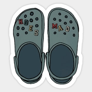 Hoes Mad Croc Sticker